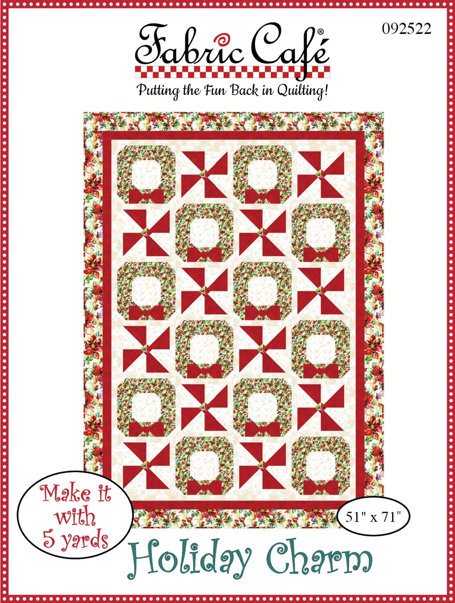Holiday Charm 5-Yard Quilt Pattern