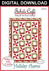 Holiday Charm 5-Yard Quilt Pattern