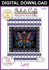 Lacy 3-Yard Quilt Pattern | Perfect for Full Panel Yard - Downloadable