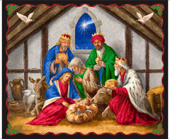 Nativity Panel Quilt Kit