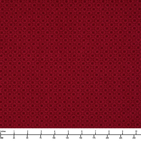 Henry Glass Modern Melody Basics 1063-89 Wine - 22-inch EOB Special