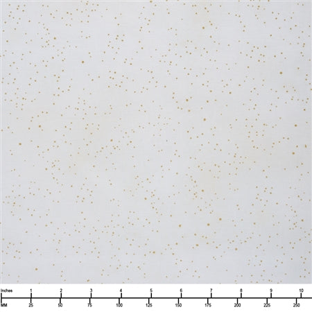 Benartex New Hue Metallic Cream Gold 8673M 09B - 32-inch EOB Special