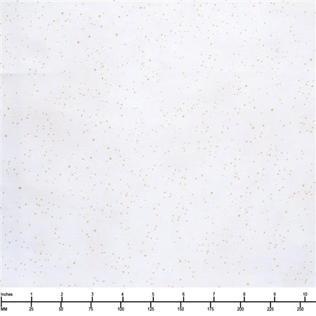 Benartex New Hue Metallic Cream Gold 8673M 09B - 22-inch EOB Special