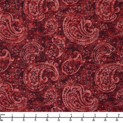 QT Fabrics American Tapestry Quilt Blocks Red 2600 30865 R - 32-inch EOB Special