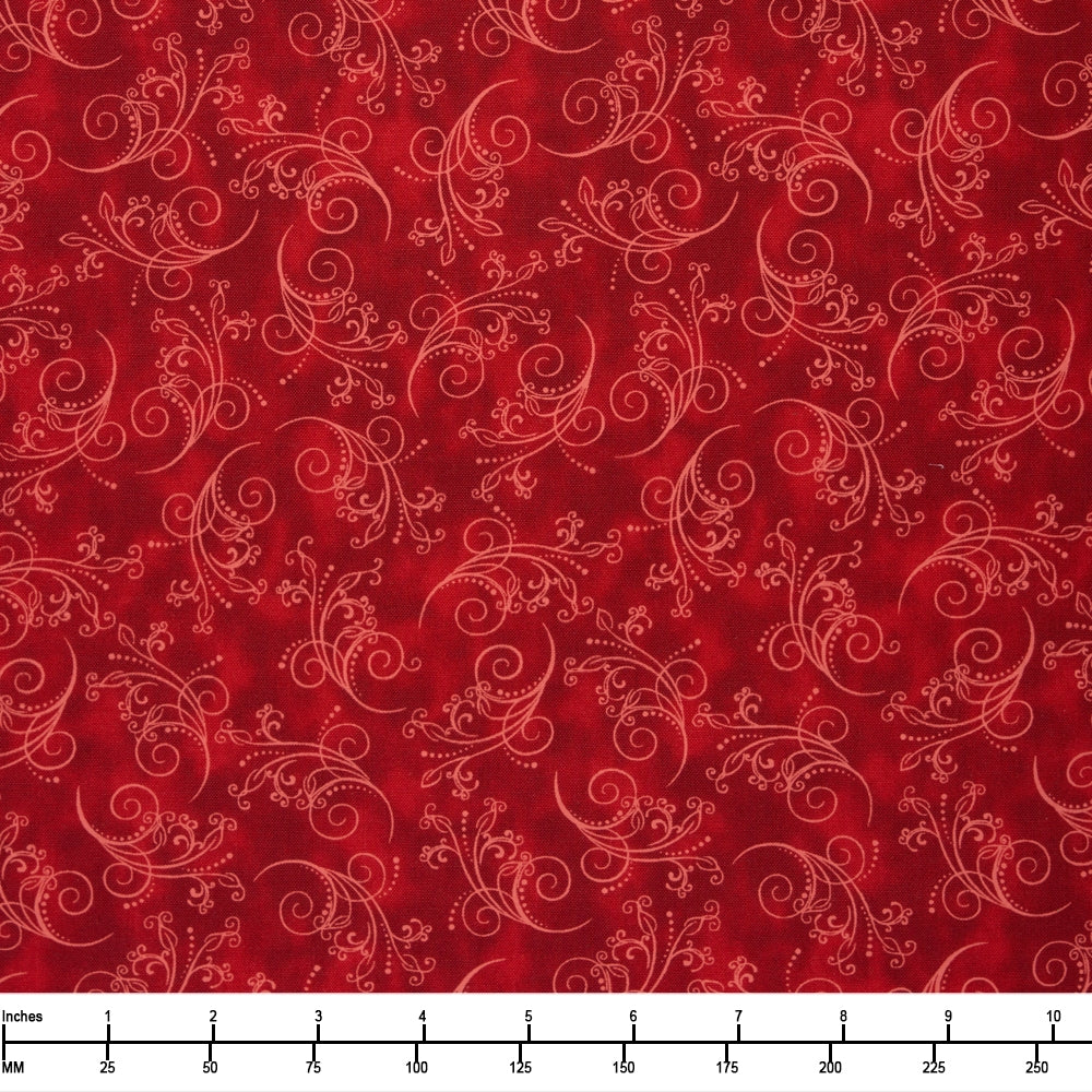 Benartex Equinox Basic Red 1346910B - By The Yard