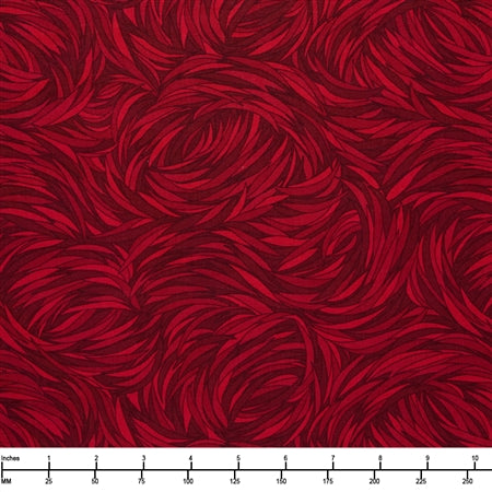 Studio E Tempest Swirl 7590 89 Garnet  - By The Yard