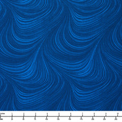 Benartex Wave Texture Basic Cobalt 0296653 - 28-inch EOB Special
