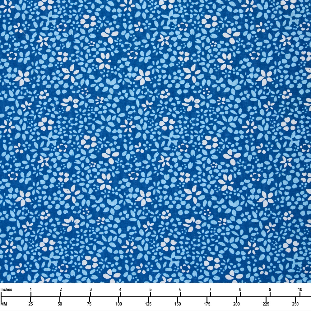 Blank Quilting Liberty Flowers 3682 77 Navy - By The Yard