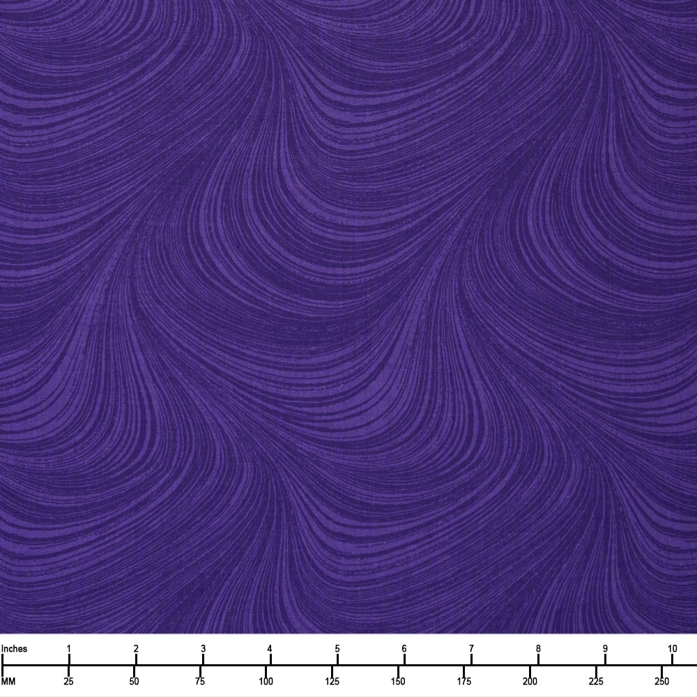 Benartex Wave Texture Basic Grape 02966 62  - 22-inch EOB Special
