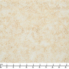 QT Fabrics Festivus Festivus Blender 31157 E Oatmeal  - 28-inch EOB Special