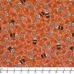 FreeSpirit Spooky Cute Halloween PWMY008.ORANGE- 22-inch EOB Special