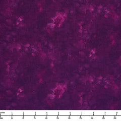 Timeless Treasures Solid Ish Watercolor Texture Kim C6100 Mulberry- By The Yard