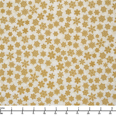 Robert Kaufman Holiday Charms SRKM 19951 15 Ivory - 22-inch EOB Special