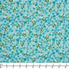 Benartex Butterfly Calypso Calypso Blossoms Light Green 14878 04 - 28-inch EOB Special