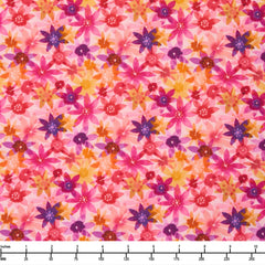 Moda Fabrics Flower Patches Bubblegum 21827 13 - 32-inch EOB Special