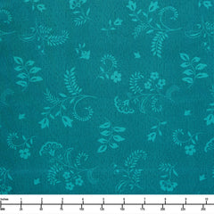 Moda Parlor Boho Flowers Peacock 11967 16 - 32-inch EOB Special