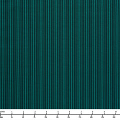 QT Fabrics Dahlias at Dusk Stripe Dk Teal 2600 31405 Q - 22-inch EOB Special