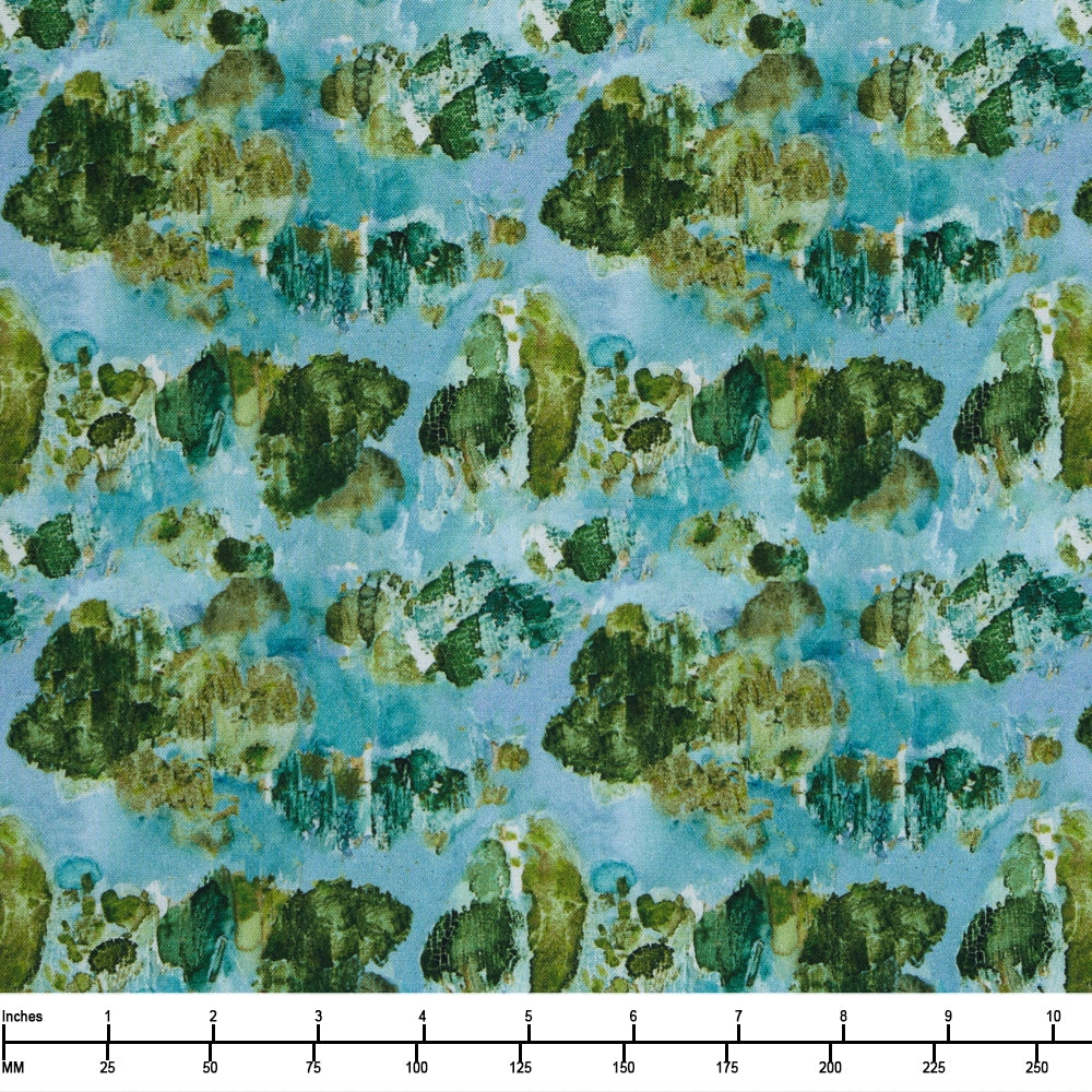 Windham Fabrics Grounded Impressions 54337D 8 Landscape  - By The Yard