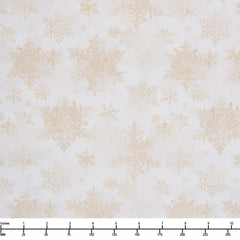 P&B Textiles Snowfall LAYERED SNOWFLAKES SNOF 05454 E - By The Yard