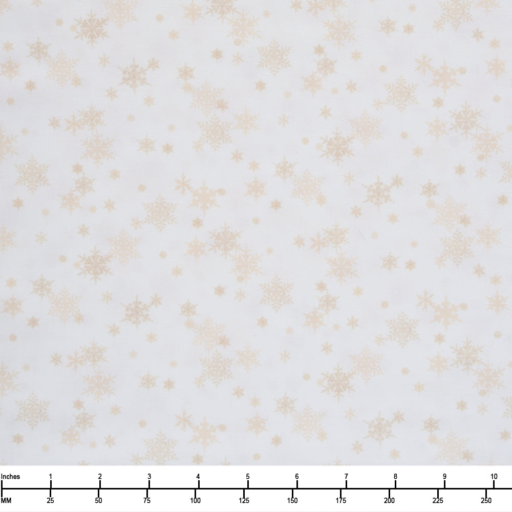 P&B Textiles Snowfall MININ SNOWFLAKES SNOF 05455 WE - By The Yard