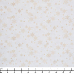 P&B Textiles Snowfall MININ SNOWFLAKES SNOF 05455 WE - By The Yard