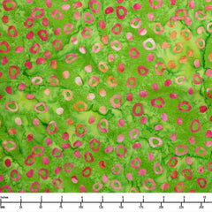 Riley Blake Batiks Bold in Bloom Limeade BT23514 329 - By The Yard