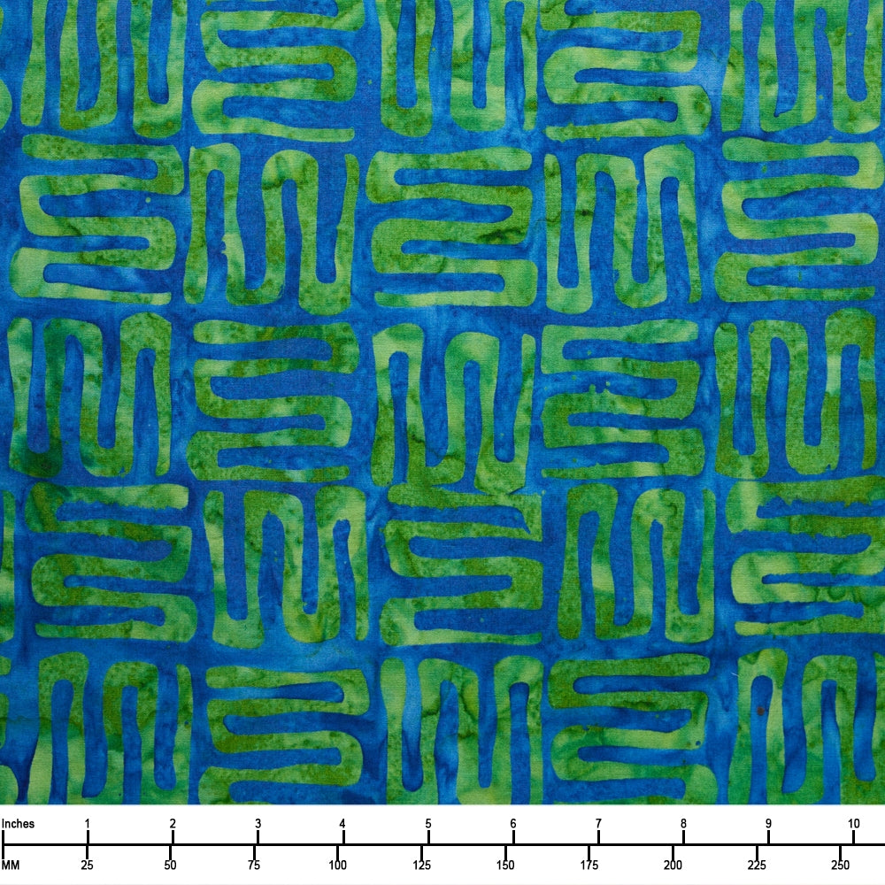 Riley Blake Batiks Bold in Bloom Peacock BT23512 306 - By The Yard