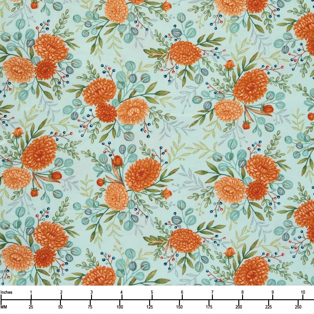 Moda I Love Fall Most Aqua 56141 13 - 32-inch EOB Special