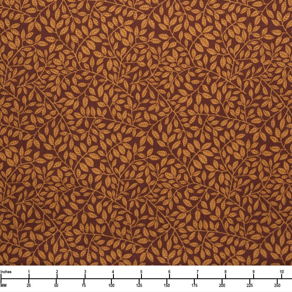 Moda Fabrics Autumn Forest Russet 14122 14 - 28-inch EOB Special