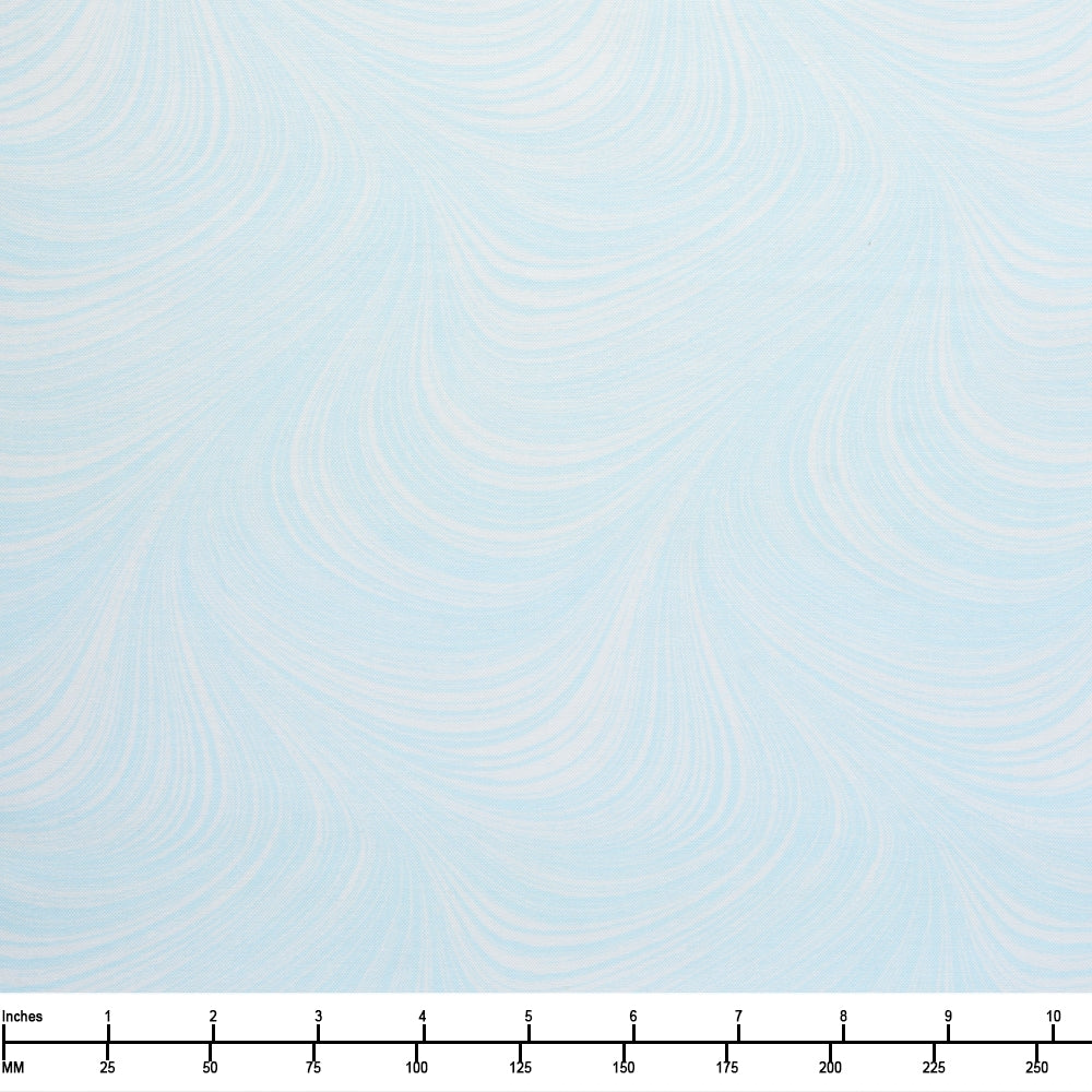Benartex Wave Texture Basic 2966 51 Ice Blue - 32-inch EOB Special
