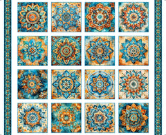 Boho Mirage Panel Quilt Kit