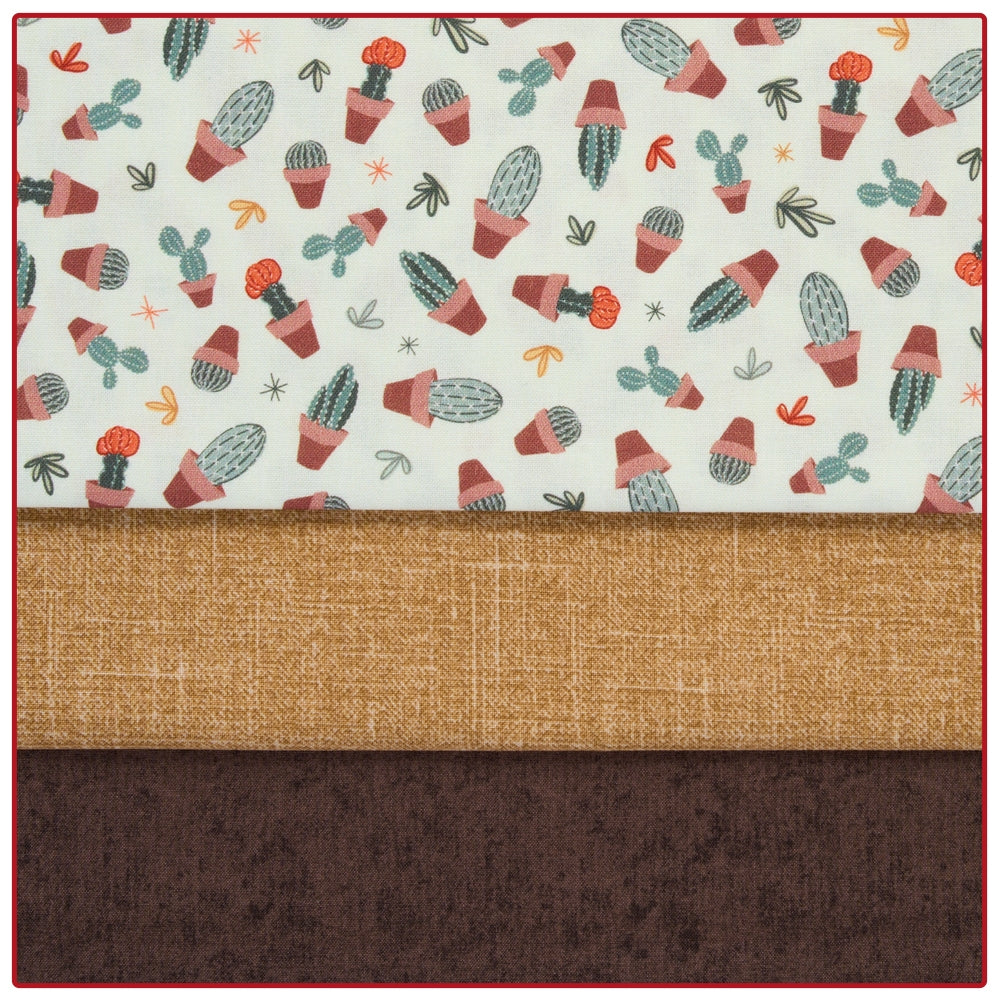 Cactus Caboodle 3-Yard Quilt Kit