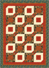 Citrus Swirls 5-Yard Quilt Kit