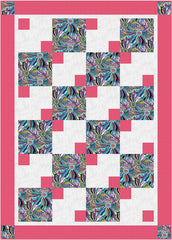 Floral Drama 3-Yard Quilt Kit