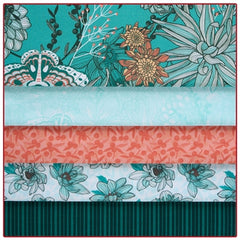 Dahlias at Dusk 5-Yard Quilt Kit
