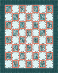 Dahlias at Dusk 5-Yard Quilt Kit