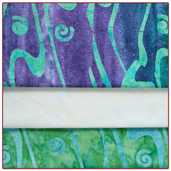 Emerald Currents 3-Yard Quilt Kit