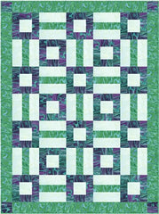 Emerald Currents 3-Yard Quilt Kit