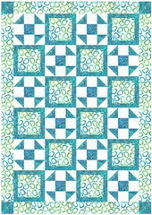 Bubble Dance 3-Yard Quilt Kit