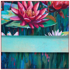 Lotus Blossoms 3-Yard Quilt Kit