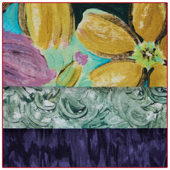 Botanical Canvas 3-Yard Quilt Kit