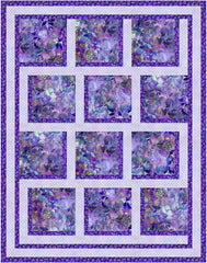 Amethyst Allure 3-Yard Quilt Kit