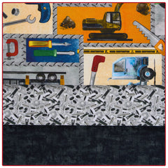 Busy Builders 3-Yard Quilt Kit