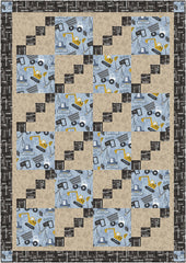 Big Wheels 3-Yard Quilt Kit