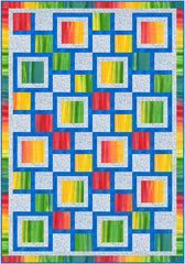 Joyful Stripe 3-Yard Quilt Kit