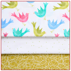 Morning Chirps 3-Yard Quilt Kit