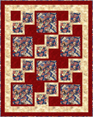 America the Beautiful 3-Yard Quilt Kit