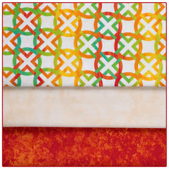 Neon Lattice 3-Yard Quilt Kit