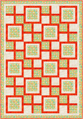 Neon Lattice 3-Yard Quilt Kit