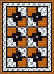 Happy Halloween 3-Yard Quilt Kit